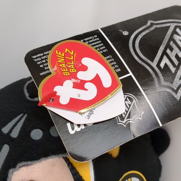 Ty Beanie Ballz Boston Bruins - Picture 2 of 3